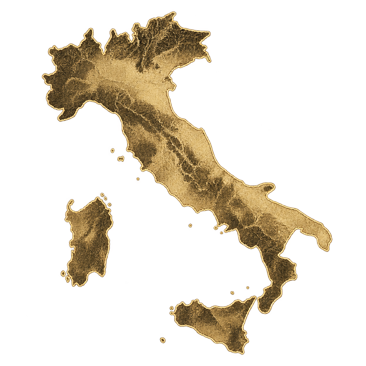 Sagoma dell'Italia